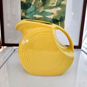 Fiestaware large pitcher in Sunflower